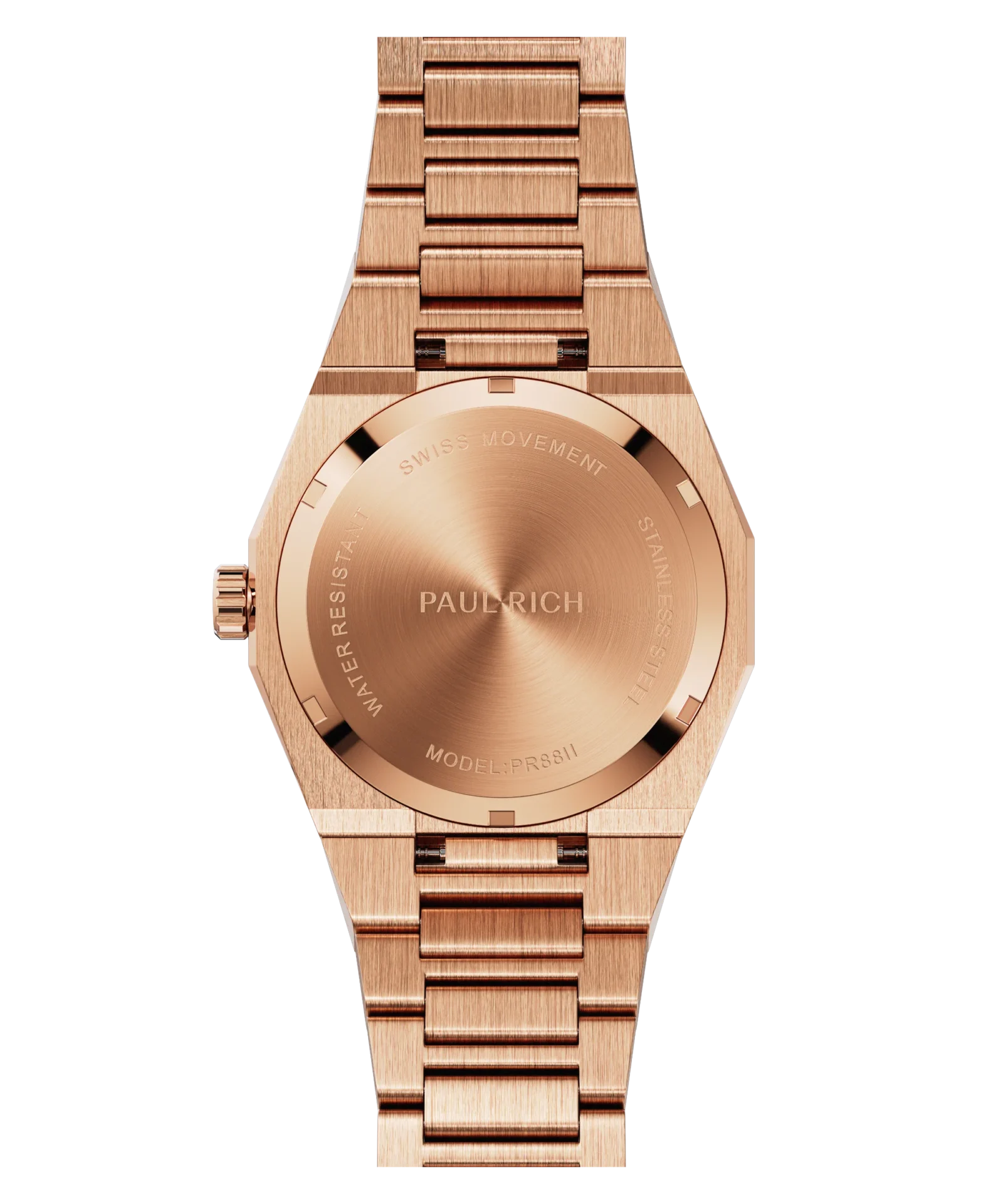 שעון Paul rich לגבר- Star Dust Rose Gold Frosted – תמונה 8