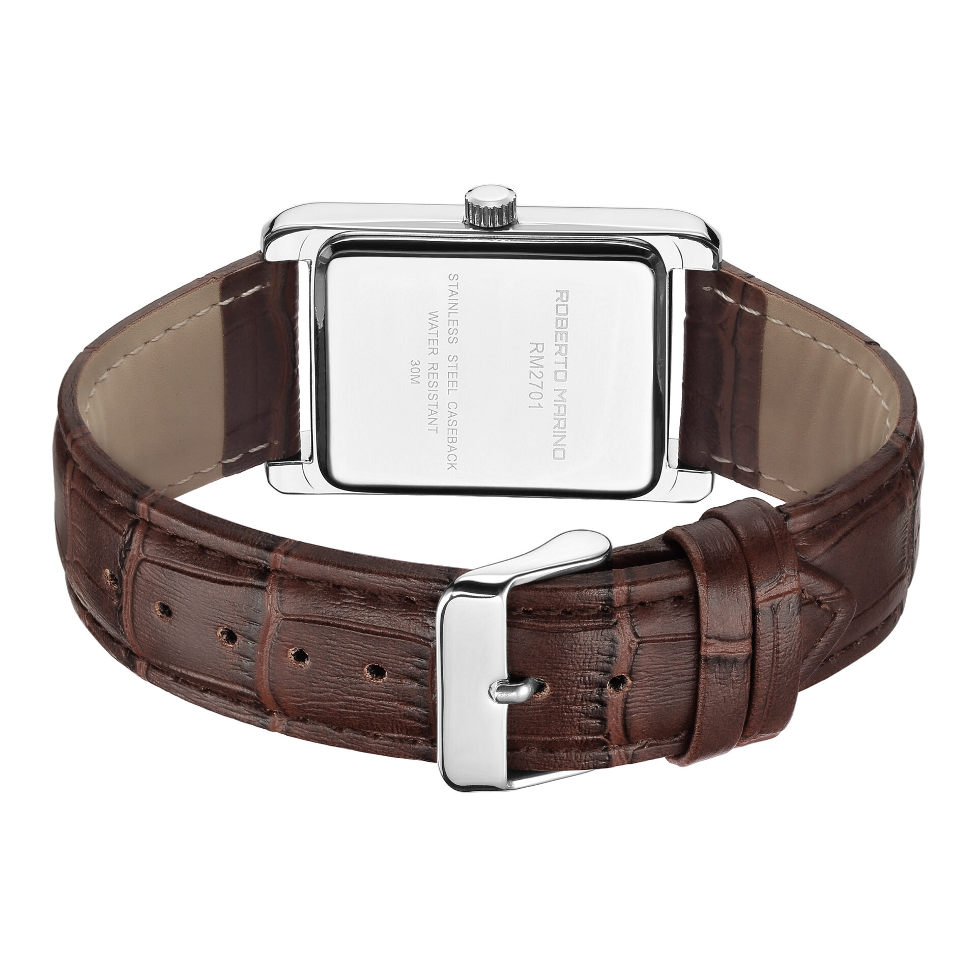 שעון מלבני Roberto Marino לגבר RM2701 – תמונה 5