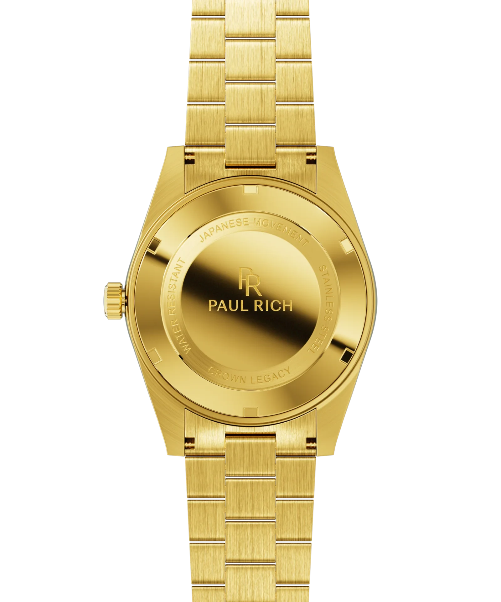 שעון Paul rich לגבר - Crown Legacy Gold Green – תמונה 5