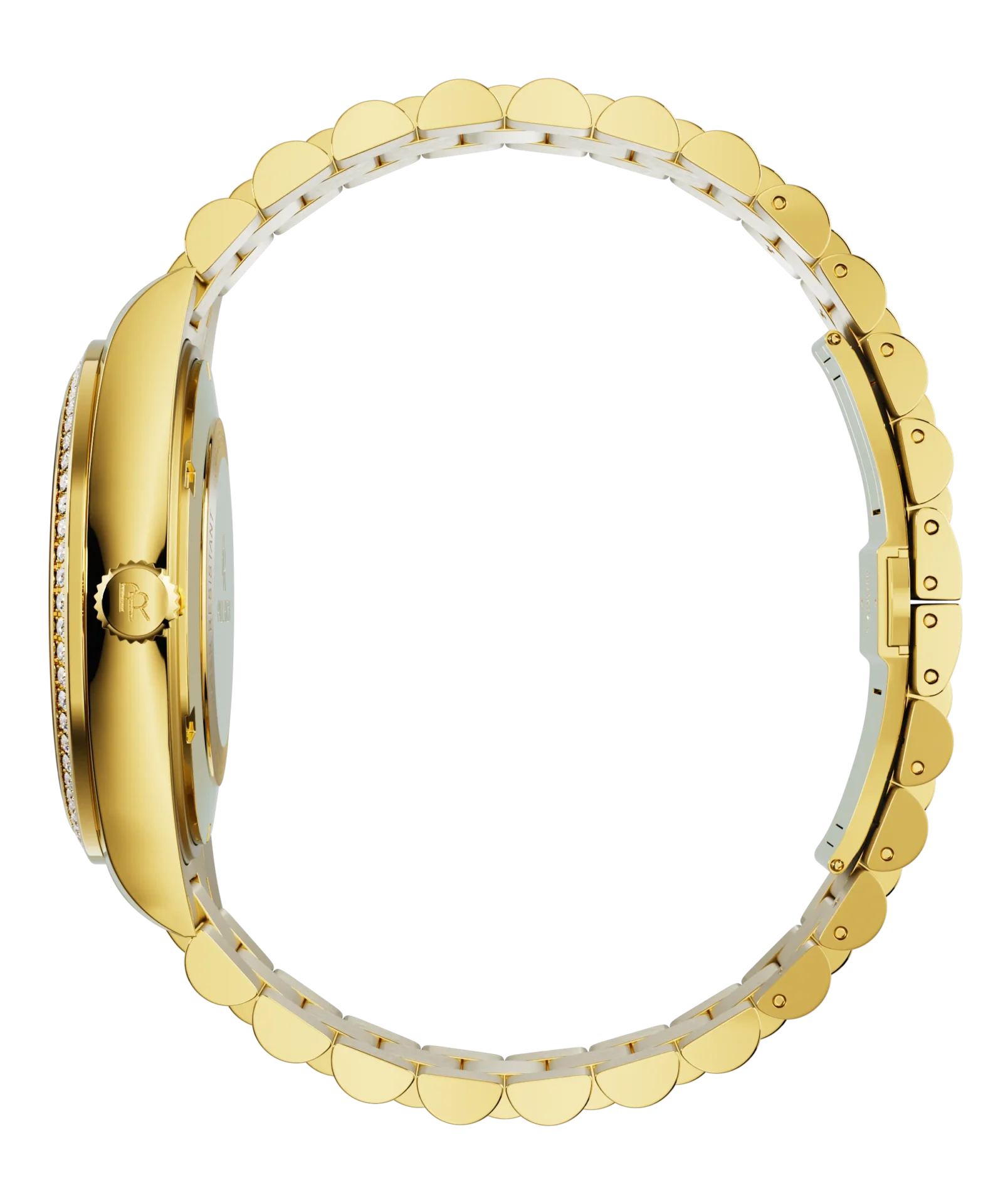 שעון Paul rich לגבר - Crown Legacy Gold Green – תמונה 6